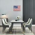 thumbnail image 5 of American Flag Wall Art Retro US Flag Canvas Pictures Vintage National Flag Artwork the Stars and the Stripes Canvas Prints for Office Living Room Home Decor Framed Ready to Hang 12"x16", 5 of 6