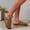 Khaki, variant on Men's Suede Closed-Toe Mule Slides, Adjustable Buckle Casual Slip-On Sandals