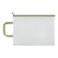 thumbnail image 1 of Sac à Fermeture Éclair Transparent avec Poignée PVC Imperméable Grande Capacité pour Documents Fournitures de Bureau, 1 of 5