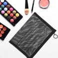 thumbnail image 4 of unbranded 2Ud Bolso Negro Para Maquillaje Portátil Con Ligero Y Cierre Con Cremallera, 4 of 6