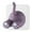 Purple, variant on SPOORYYO Cute Dog Tail Wall-Mounted Hooks for Hanging Accessories, Perfect for Bathroom and Home Decor