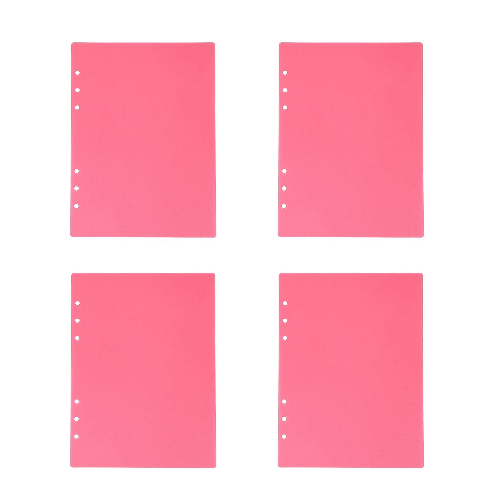 Paper Binding Cover, Waterproof Loose Leaf Cover PP Plastic 50PCS  For Report And Presentation