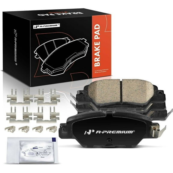 A-Premium Rear Ceramic Disc Brake Pads Set Compatible with Mazda CX-5 CX5 2016-2021, 4 Pcs