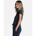 thumbnail image 3 of Billabong Women's Better Than Basic Solid Color Tee T-Shirt (X-Small, Off Black), 3 of 4