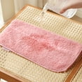 thumbnail image 3 of Nvzi Small Towels - 2-Pcs pink Washcloths, 38*38cm 100% Cotton, Soft & Highly Absorbent, Perfect Small Towels for Bathroom & Daily Use,, 3 of 4