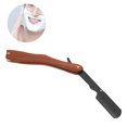 thumbnail image 4 of Maquinilla De Afeitar Vintage, Maquinilla De Afeitar Manual Antideslizante Fácil De Usar Para Hombres Cergrey S80‑6 Negro, 4 of 8