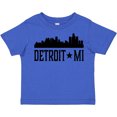 thumbnail image 3 of Inktastic Detroit Michigan City Skyline Boys or Girls Toddler T-Shirt, 3 of 5