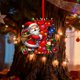 thumbnail image 5 of Adornos navideños, adornos navideños, regalos navideños, árbol de Navidad acrílico 2D, colgante de 26 letras, regalo decorativo, colgantes para fiestas navideñas familiares, objetos colgantes, 5 of 5