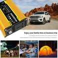 thumbnail image 2 of DC 12V a AC 110/220V Inversor de coche 3000W Convertidor de potencia Transformador de voltaje de coche Ehuebsd  Accesorios para autos y motos, 2 of 6