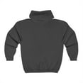 thumbnail image 2 of Airwalk Vintage Retro 90s 80s Skateboarding Half Zip Sweatshirt Hoodie Design - L / Dark Heather, 2 of 3