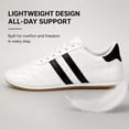 thumbnail image 5 of CHICVOMEY Comfort Sneakers for Women Lightweight Lace-Up Walking Shoes Fashion Retro Style Sneakers For Daily Outfits & Casual Walking, 5 of 8