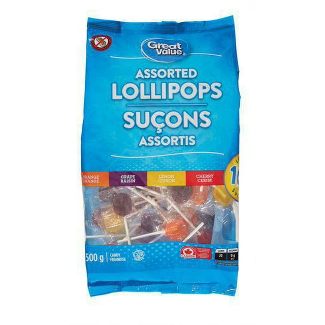 Great Value Assorted Lollipops
