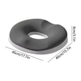 thumbnail image 3 of Stress-Relieving Thickened Chair Cushion Soft Memorys Foam Seat Cushion For Office Chair Kitchen Dining Desk Wheelchair Non-Slide Bottom Round Pad, 3 of 6