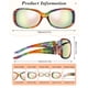 thumbnail image 4 of Gafas de sol LVIOE polarizadas con decoración de mariposa para mujer, 4 of 6
