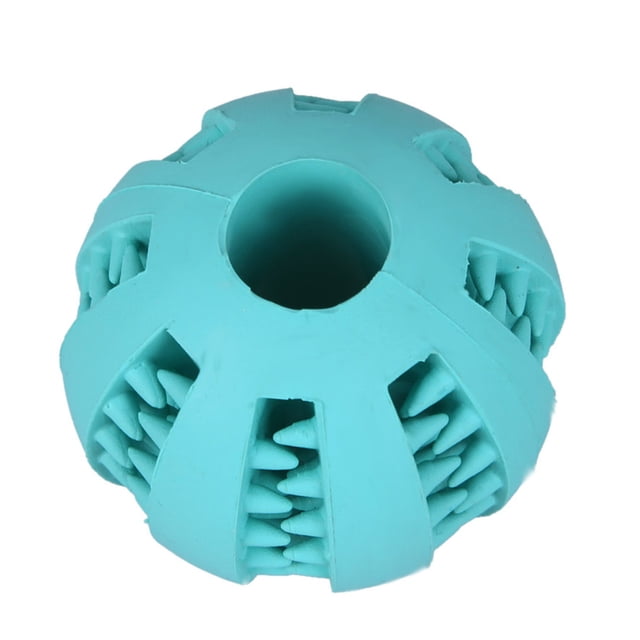 Greeniant Juguete interactivo para perros de 5CM/7CM, pelotas de goma para mascotas, perros, gatos, cachorros, juguetes para masticar, juguetes para Suministros para perros Azul claro 5cm