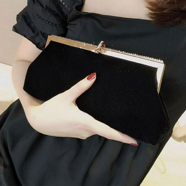 Little black store evening bag