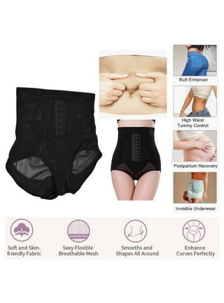 LELINTA Womens Butt Lifter Tummy Control Underwear High Waisted Stomach  Control Panties Slimming Body Shaper Enhancer Booty Lifter Waist Cincher  Panty