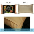 thumbnail image 3 of Toland Home Garden Set of 2 Halloween Wreath Halloween Pillow Covers 12x18 Inch Jack O Lantern Throw Pillows, 3 of 4