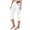 White, variant on Summer Women Pocket Trousers Outdoor Casual Sports Cropped Pants Overalls Thin Loose Cargo Shorts Padded Cycling Shorts Women