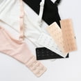 thumbnail image 4 of Qumonin 4pcs Bra Extenders 7 Hooks Bra Extension Kit Elastic Extension Straps Bra Supplies, 4 of 5