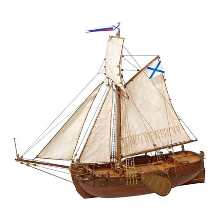 Master Korabel MK0301 DIY Deck-Boat St.Gabriel Wooden Kit ship Scale 1:72