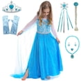 thumbnail image 4 of Fiesta divertida de disfraces de princesa para niñas de 3 a 12 años con accesorios, 4 of 6