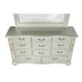 thumbnail image 4 of Glory Furniture G07100-D   11 Drawer Cherry Finished Wood Dresser, 4 of 7