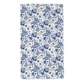 thumbnail image 1 of Fotbe Blue Paisley Toalla Premium con Patrón, Toalla de Microfibra de Secado Rápido, Ligera y Altamente Absorbente (27.5x16in), Ideal para Uso Diario, 1 of 6