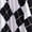 Large Argyle Black Soot, variant on Women's and Women's Plus Sunburst Pleat Argyle Maxi Skirt, Sizes XS-4X