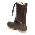 thumbnail image 3 of Refresh DD25 Women Two Tone Mix Media Shearling Lace Up Duck Boot, 3 of 5