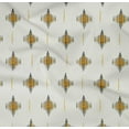 thumbnail image 4 of oneOone Organic Cotton Poplin Twill Fabric Geometric Line Ikat Fabric Prints By Yard 42 Inch Wide, 4 of 4