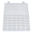 thumbnail image 3 of Transparent Hard 36 Lattice Jewelry Storage Box Removable Partition Soft Organizer Storage Organizer Bins 13x13 Vacuum Storage Bags for Clothes, 3 of 9