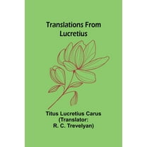Translations from Lucretius, (Paperback)