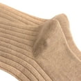 thumbnail image 3 of Pyhlmscde Autumn Winter Women's Mid Tube Solid Color Cotton Business Socks, Compression Socks for Women, Cotton Socks for Women, Long Socks, 3 of 4