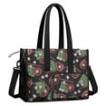 thumbnail image 2 of Teacher Tote Bag,Baseball Gear Pattern Teacher Utility Tote Bag,Large Work Tote Bags for Women with Multiple Pockets,Top Zipper Closure,13.8x10.6x6.7 Inch, 2 of 5