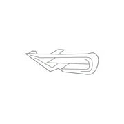 Genuine OE Volkswagen Outer Grille - 7P6-854-661-D-041