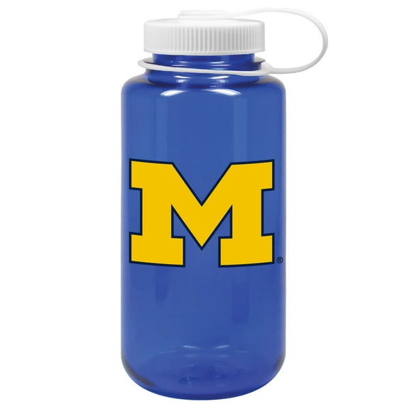 Navy Michigan Wolverines 32oz. Nalgene Sustainable Wide Mouth Water Bottle