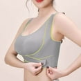 thumbnail image 5 of Jacenvly New Bras for Women Plus Size Women Fashion Side Buckle Yoga Underwear Waistcoat Traceless Together Everyday Bras Quick Drying Women Bras Plus Size, 5 of 6