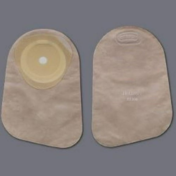 Colostomy Pouch HTYSUPPLY One-Piece System 9" Length 5/8 to 2-1/8" Stoma Closed End Trim To Fit (#82400, Sold Per Box)