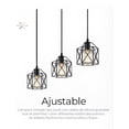 thumbnail image 2 of Lampara De Techo Decorativa Vintage Candelabro De 3 Cabezas, 2 of 5