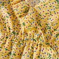 thumbnail image 3 of PatPat Baby Girl Dress Family Matching Outfits Womenmy and Me Dresses for Baby, Yellow, 3 of 10