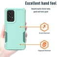 thumbnail image 6 of Xhy for Samsung Galaxy A53 5G Case With Screen Protector Military Grade Full Body Double Layer Protection Shock Resistant Drop TPU Durable Removable Galaxy A53 5G Phone Case - Light Green, 6 of 10