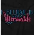 thumbnail image 2 of I Believe in Mermaids Cute Adorable Women Plus Size Long Sleeve Graphic Tee Brisco Brands 2X, 2 of 4