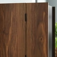 thumbnail image 6 of Sauder Harvey Park Computer Cabinet, Grand Walnut Finish, 6 of 14