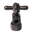 thumbnail image 6 of Westbrass Toilet Wax Ring Kit with Supply Line and 1/2" Cross Handle Angle Stop, Oil Rubbed Bronze, 6 of 15