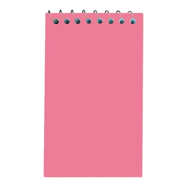 Memo Top Wire Bound 3x5 Inch Pocket Notepad College Ruled Small Notebooks 3x5 Small Spiral Notebook Assorted Primary Colors 50 Sheets 100 Pages