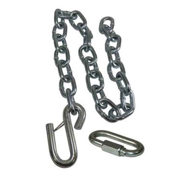 Boat Trailer Bow Chain (BC-250) 3/16" x 24" with 1/4" Quick Link
