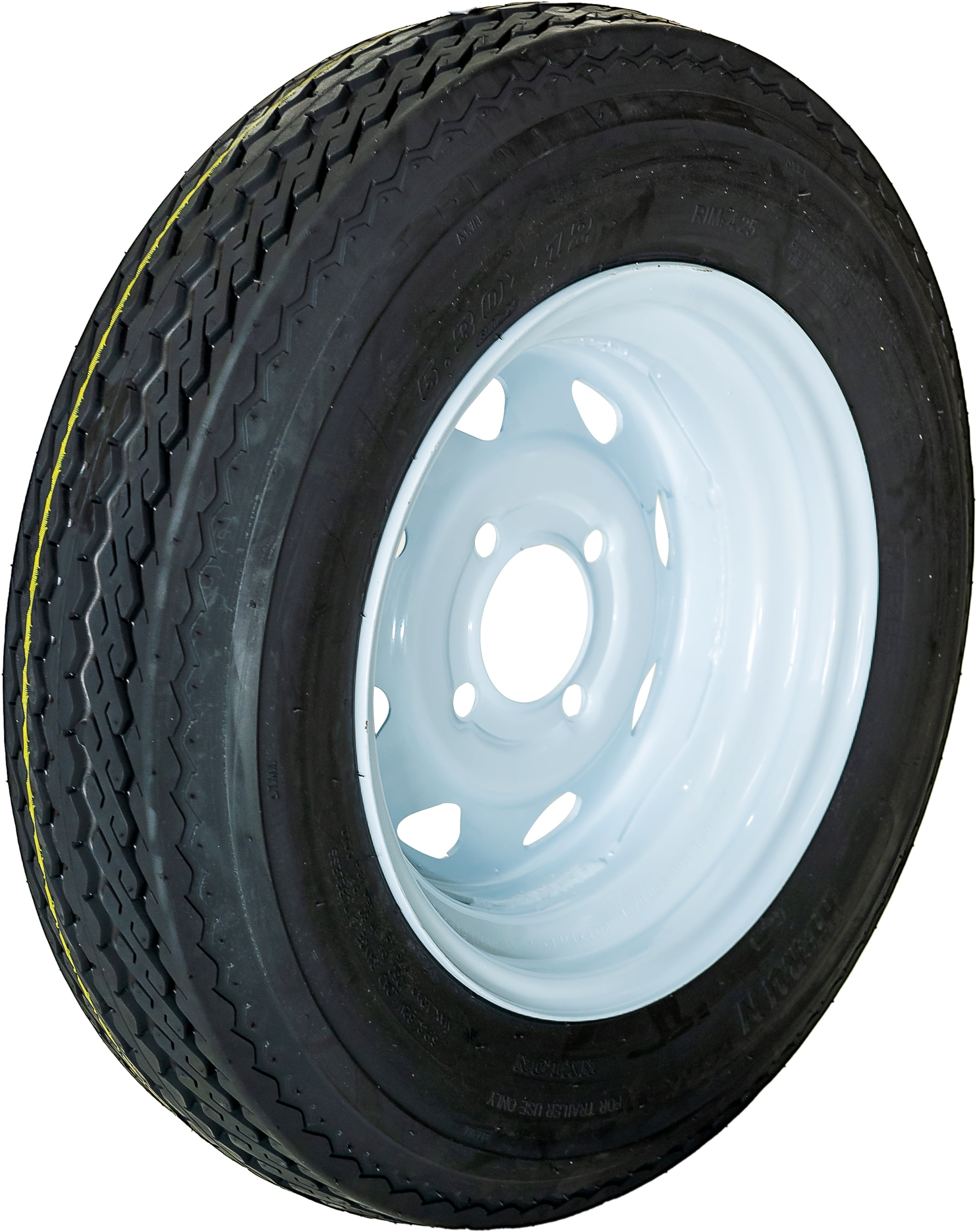 Set of 2 5.30-12 LRC 530/12 6ply rated 530-12 Trailer tire Fits Boats Snowmobile,Ski,utility trailers 