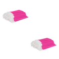 thumbnail image 4 of Seitruly 100pcs Nylon Fiber Lightweight Lip Brush Handle Wands Women Gloss Brushes Makeup Clean Applicator Tools with Anti-skidding Lip Rosa roja 2piezas Seitruly CBP495013, 4 of 6