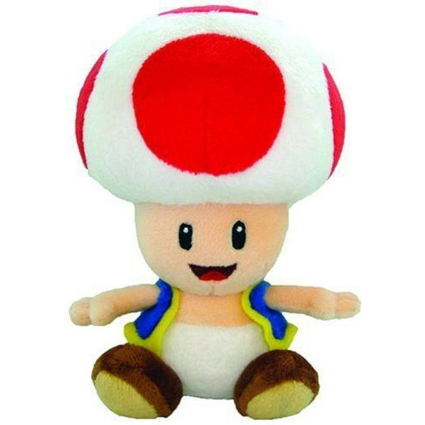 super mario blue toad plush